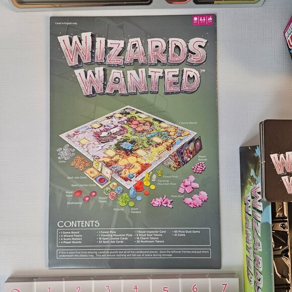 Mattel: Wizards Wanted Board Game Complete - Picture 4 of 6